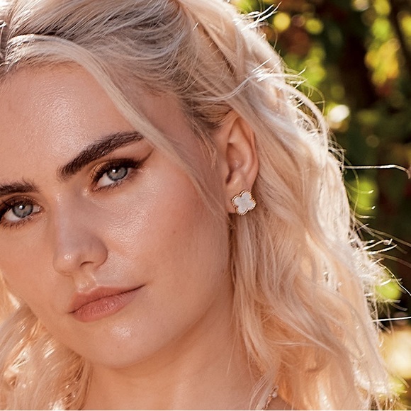 Lana Designer Inspired Earrings Lavender - Picture 2 of 3